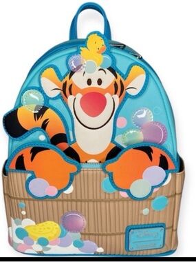 NWT Loungefly Disney Winnie the Pooh Tigger Bubble Backpack